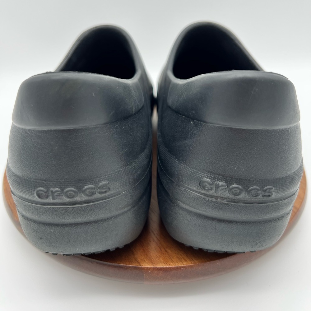 Crocs Adult On The Clock Clogs Slip On Slip Resistant Work Shoes Women’s Sz. 9 - Picture 4 of 7
